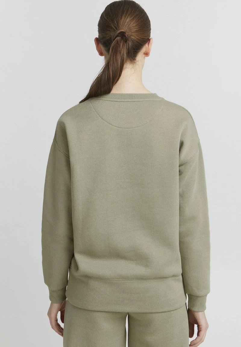 OXMO HOLMA - Sweatshirt - Seagrass 5 OXMO HOLMA - Sweatshirt - Seagrass – Bild 3