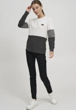 OXMO OXTRINE - Strickpullover - Oyster Grey Melange 9 OXMO OXTRINE - Strickpullover - Oyster Grey Melange -Oxmo 4de4f71f3efa4127842241a05bfbce28