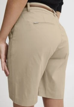 OXMO OXDANEY SH - Shorts - Beige -Oxmo 4debabce57684561a4c044e1f43acf68