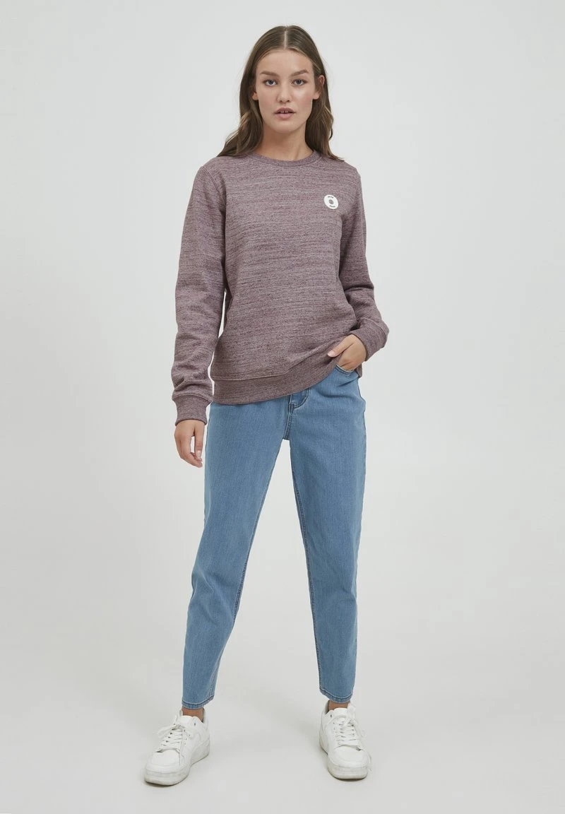 OXMO OXHELLA - Strickpullover - Chocolate Truffle Melange 4 OXMO OXHELLA - Strickpullover - Chocolate Truffle Melange – Bild 2