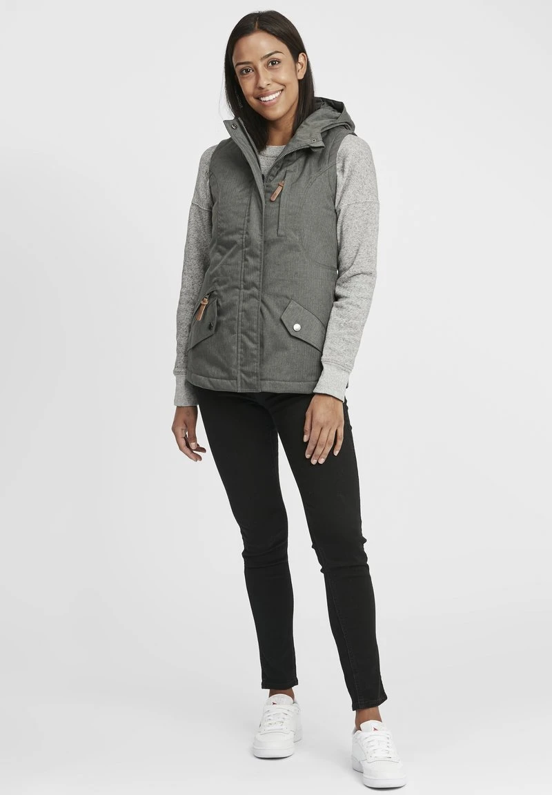 OXMO OXBELLISSA - Weste - Dark Grey 4 OXMO OXBELLISSA - Weste - Dark Grey – Bild 2