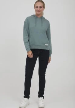 OXMO OXGRETA - Kapuzenpullover - Goblin Green -Oxmo 50c91230e7cd44c29932ac11ae27e708