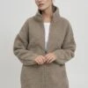 OXMO OXTOVA - Sweatjacke - Dune -Oxmo 512b534ecece474d995b41d85dc72b45