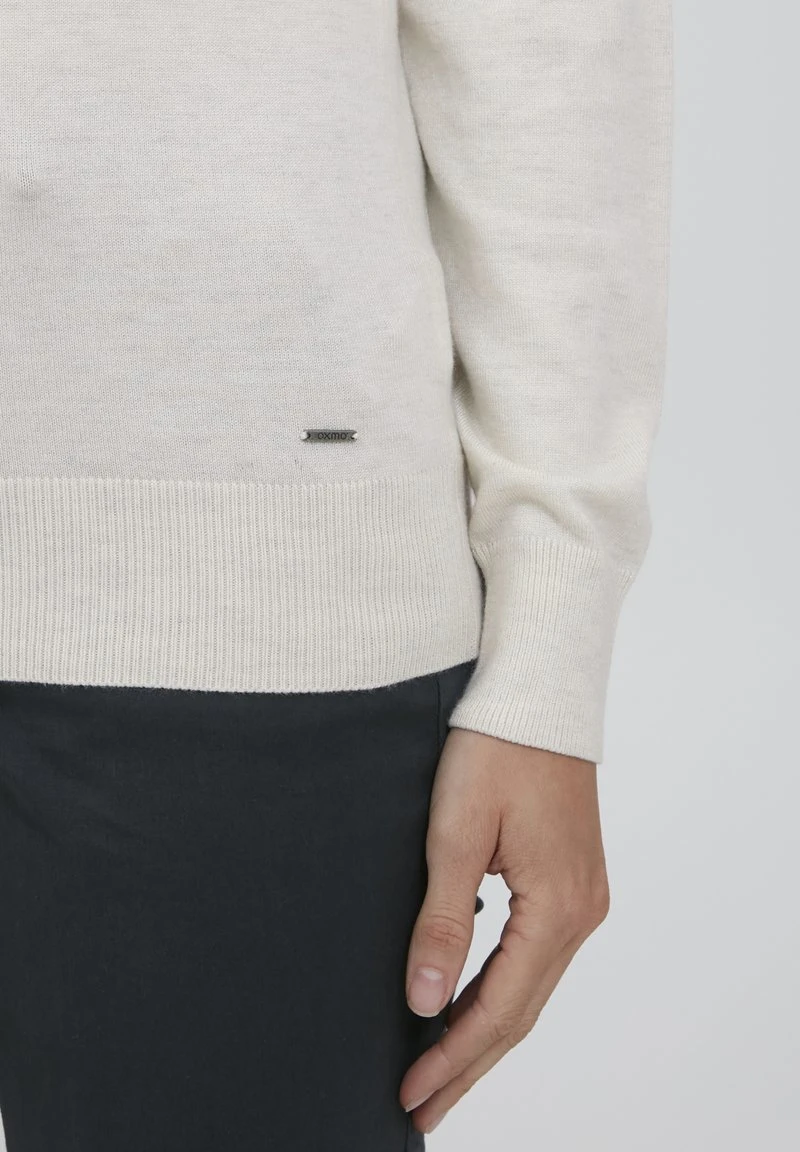 OXMO OXWINA - Strickpullover - Oyster Grey Melange 7 OXMO OXWINA - Strickpullover - Oyster Grey Melange – Bild 5