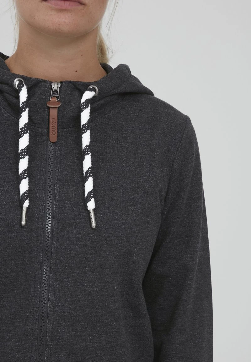 OXMO OXWANDA - Sweatjacke - Dar Grey M 6 OXMO OXWANDA - Sweatjacke - Dar Grey M – Bild 4