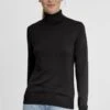 OXMO OXWINA - Strickpullover - Black -Oxmo 544ea589e75142db83df2489180b1090