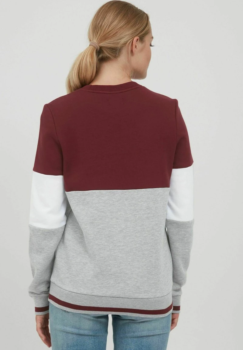 OXMO OXOMAYA - Sweatshirt - Wine Red 5 OXMO OXOMAYA - Sweatshirt - Wine Red – Bild 3