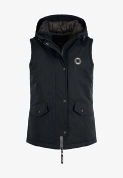 OXMO OXTENJA - Weste - Black 13 OXMO OXTENJA - Weste - Black -Oxmo 5b7a0dc4a89b445b8a04cef37f25034e