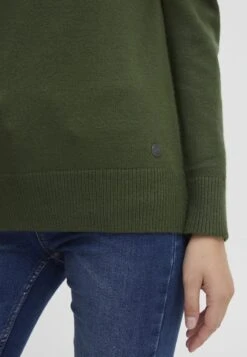 OXMO RITA - Strickpullover - Rifle Green Melange -Oxmo 5be8bede1f2d41b69eabe48708bba78b