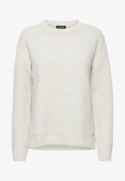 OXMO OXMILLA - Strickpullover - Birch -Oxmo 5c6f48dc8383461599857b589ba7ad23