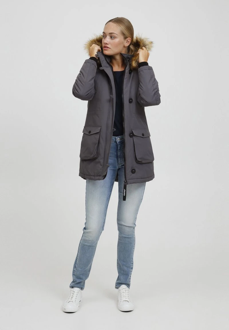 OXMO OXACTA - Wintermantel - Iron Gate 3 OXMO OXACTA - Wintermantel - Iron Gate – Bild 2