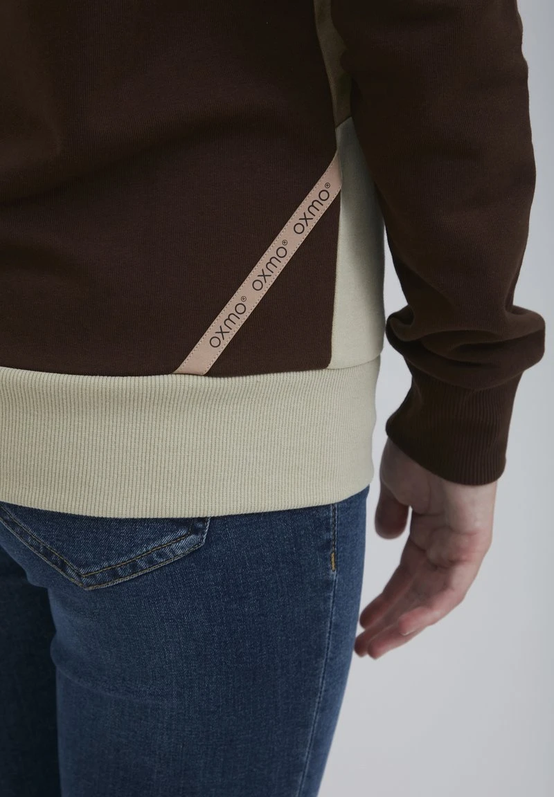 OXMO OXAGDA - Sweatshirt - Chicory Coffee 7 OXMO OXAGDA - Sweatshirt - Chicory Coffee – Bild 5