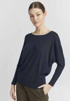 OXMO OXHERDIS - Strickpullover - Total Eclipse Melange