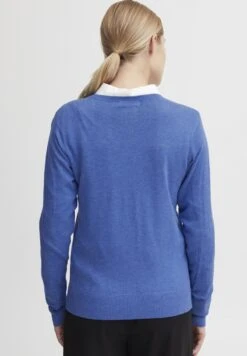 OXMO OXHELENE - Strickjacke - Strong Blue Melange -Oxmo 5fcbc592a0c14aa6b2bb93b493621506