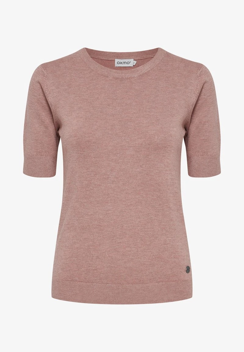 OXMO OXHELIN - T-Shirt Basic - Ash Rose Melange 8 OXMO OXHELIN - T-Shirt Basic - Ash Rose Melange – Bild 6