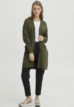 OXMO OXRITIANA - Strickjacke - Rifle Green Melange 9 OXMO OXRITIANA - Strickjacke - Rifle Green Melange -Oxmo 63b6ebba74244fe0946733c2fc38f091
