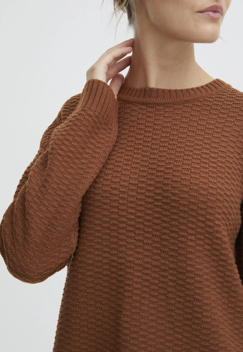 OXMO OXMILLA - Strickpullover - Brunette 6 OXMO OXMILLA - Strickpullover - Brunette – Bild 4