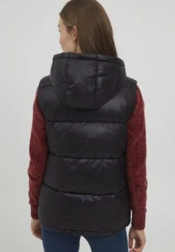 OXMO OXTABITA - Weste - Black -Oxmo 641bc548454846458f0666b7d6499081