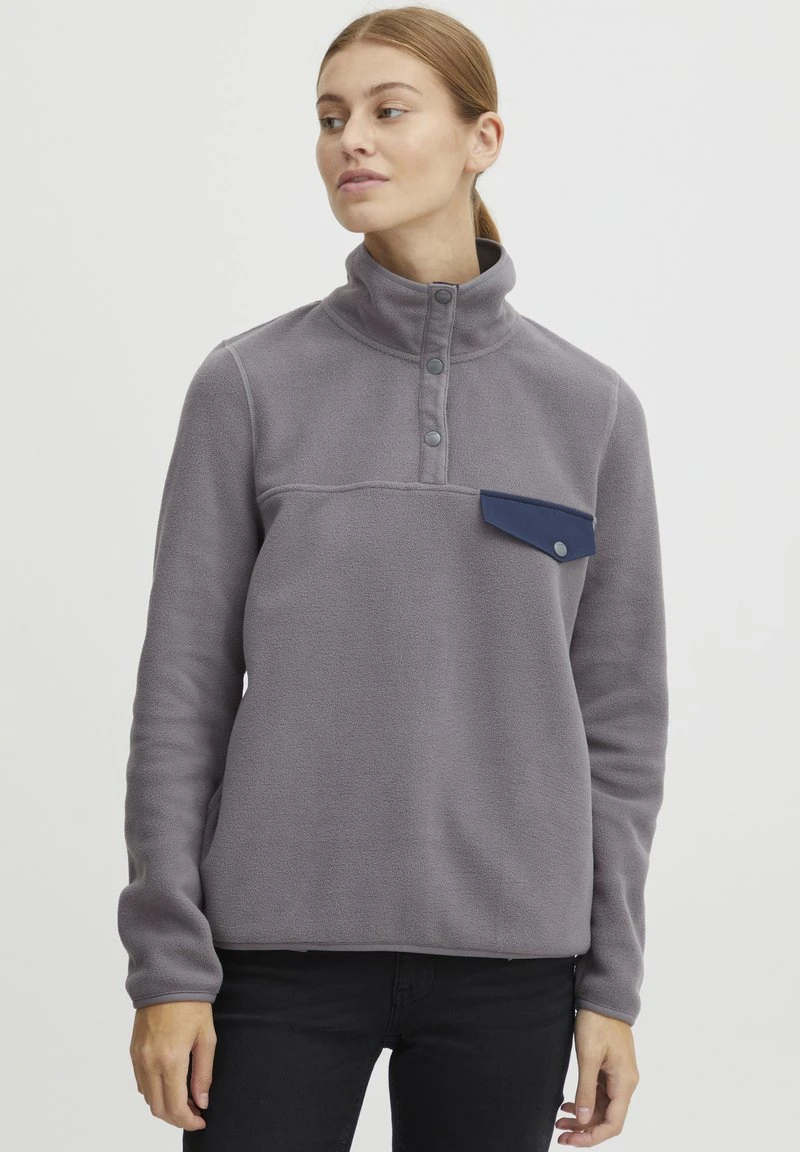 OXMO OXNYFINE - Fleecepullover - Pewter 3 OXMO OXNYFINE - Fleecepullover - Pewter