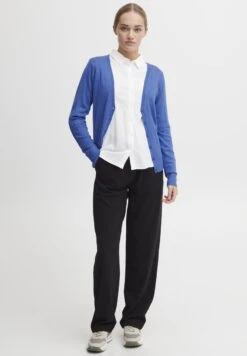 OXMO OXHELENE - Strickjacke - Strong Blue Melange -Oxmo 67affad634cd4277badfd4c05d4cc961