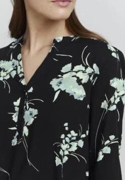 OXMO ELVY - Bluse - Black Mix -Oxmo 6a5669167a3444718c927d67ca92f8e3