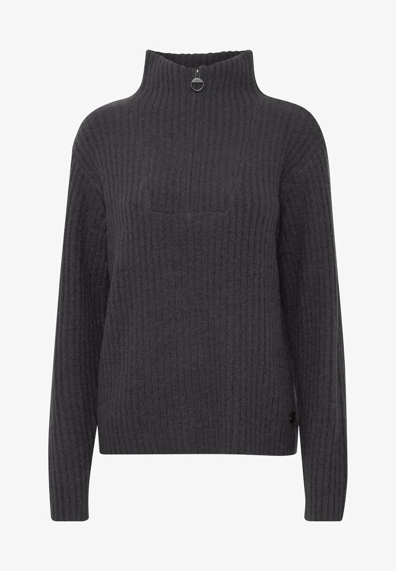 OXMO OXSALINE - Strickpullover - Blackened Pearl Melange 8 OXMO OXSALINE - Strickpullover - Blackened Pearl Melange – Bild 6