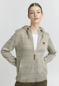 OXMO PEBBLES - Strickjacke - Dune