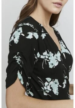 OXMO OXEMBLA - Freizeitkleid - Black Mix -Oxmo 6ed3f86ad20c4fd79693599ed737e27f