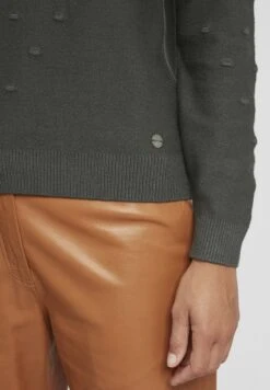 OXMO OXDOTTA - Strickpullover - Dark Shadow -Oxmo 70add02d45ce44c982ee600aead5d96a