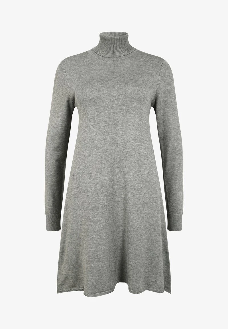 OXMO OXWINALA - Strickkleid - Medium Grey Melange 8 OXMO OXWINALA - Strickkleid - Medium Grey Melange – Bild 6