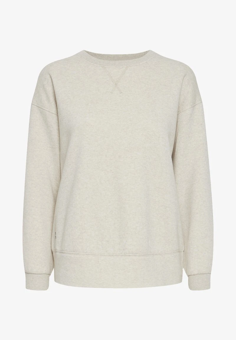 OXMO HOLMA - Sweatshirt - Oatmeal Melange 8 OXMO HOLMA - Sweatshirt - Oatmeal Melange – Bild 6