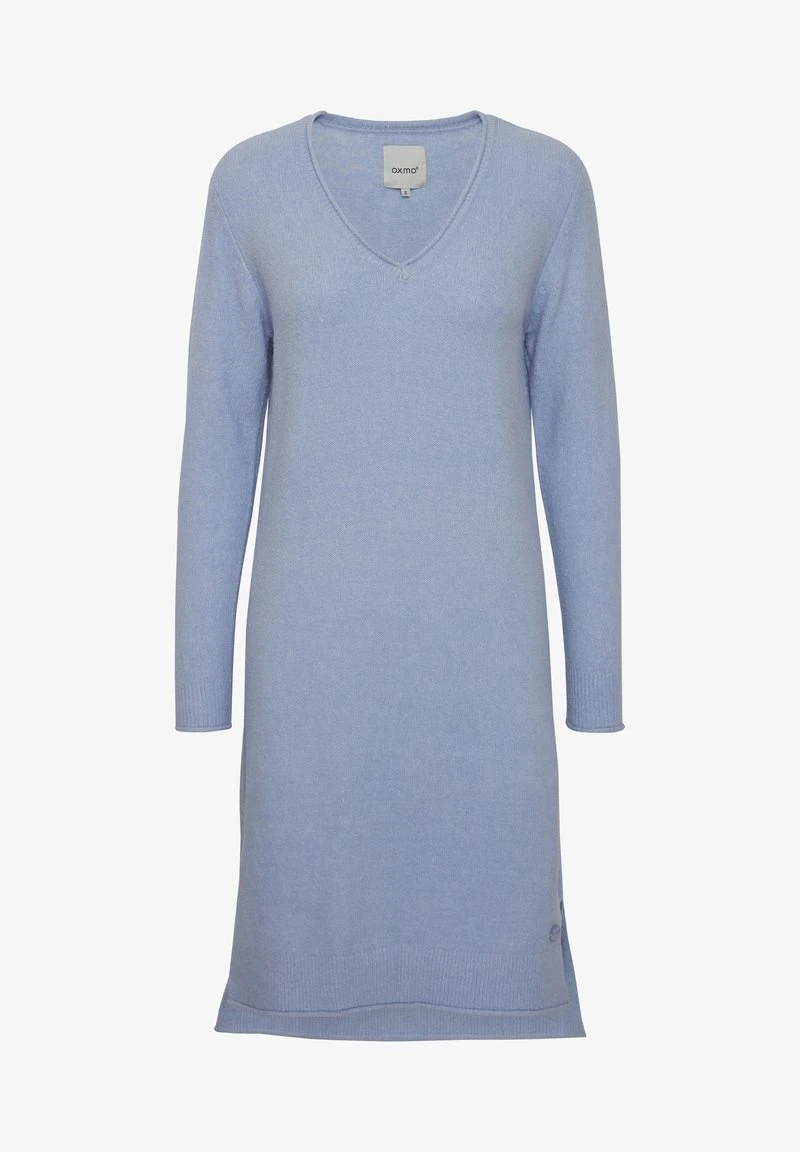 OXMO OXIDA - Strickkleid - Brunnera Blue Melange 8 OXMO OXIDA - Strickkleid - Brunnera Blue Melange – Bild 6