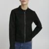 OXMO PEGGY - Kunstlederjacke - Black 1 OXMO PEGGY - Kunstlederjacke - Black -Oxmo 740bc419687640a4a240a49a41cb4d8a