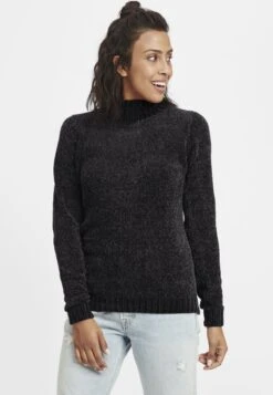 OXMO OXESTELLA - Strickpullover - Black
