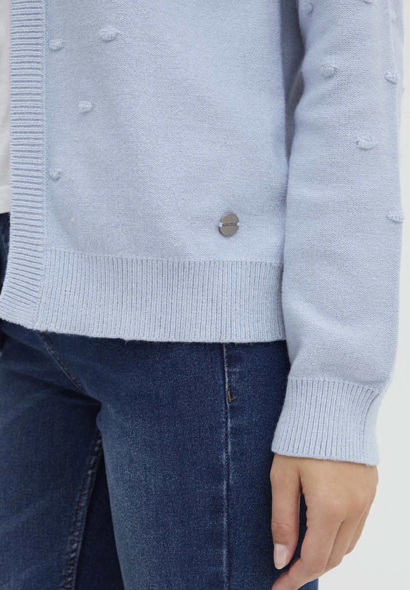 OXMO OXKALOTTA - Strickjacke - Brunnera Blue 7 OXMO OXKALOTTA - Strickjacke - Brunnera Blue – Bild 5