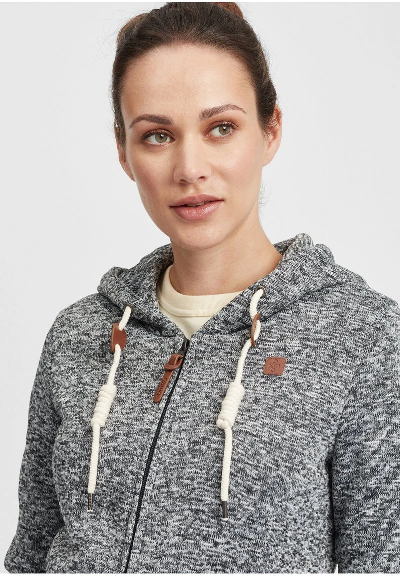 OXMO OXTHORA - Kurzmantel - Dark Grey 6 OXMO OXTHORA - Kurzmantel - Dark Grey – Bild 4