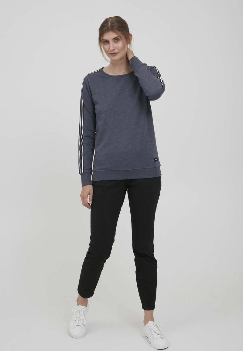 OXMO OXGABITA - Sweatshirt - Insignia Blue Melange 4 OXMO OXGABITA - Sweatshirt - Insignia Blue Melange – Bild 2