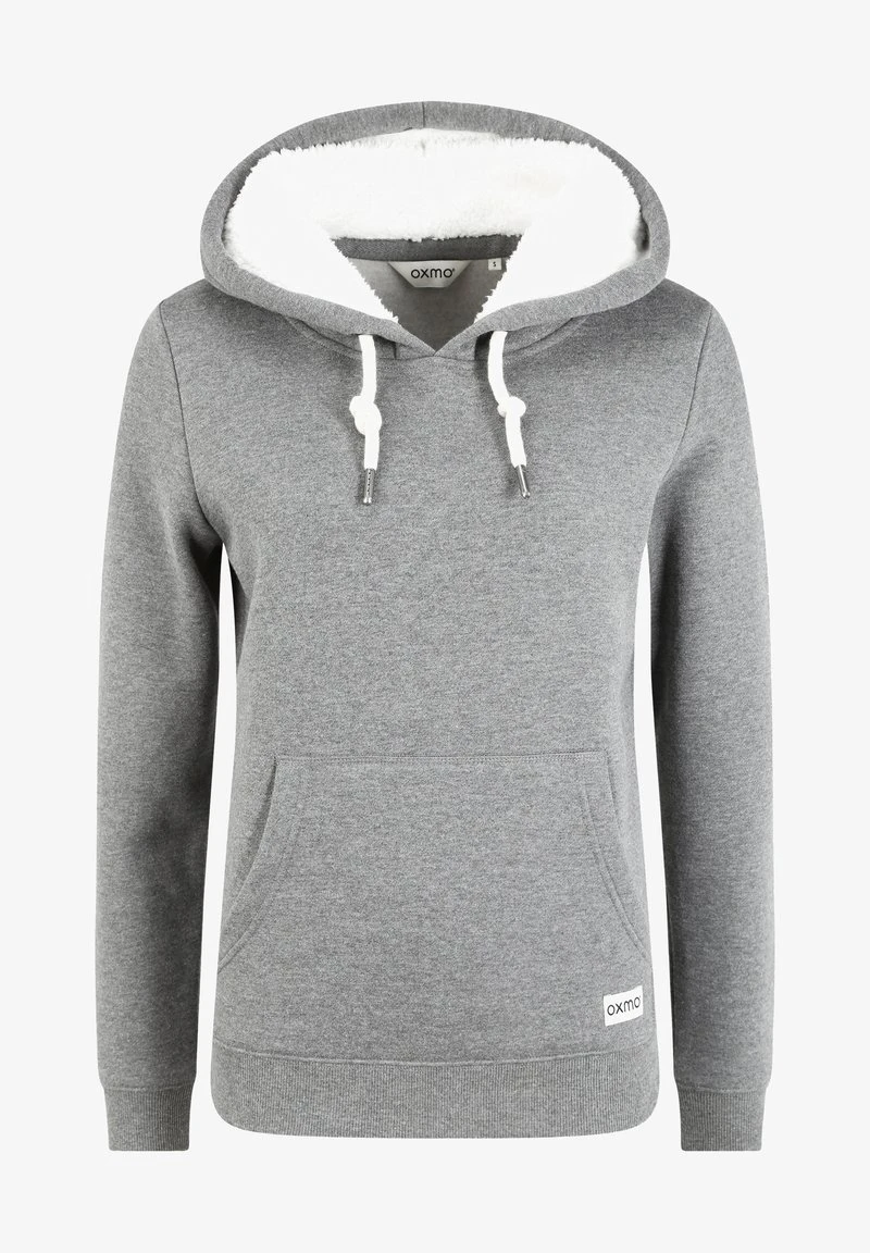 OXMO OXBINNA - Kapuzenpullover - Grey Melange 7 OXMO OXBINNA - Kapuzenpullover - Grey Melange – Bild 6