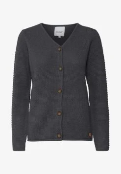 OXMO OXHELGA - Strickjacke - Pewter 13 OXMO OXHELGA - Strickjacke - Pewter -Oxmo 7f3bf78a431842f9a483c4ff0ad60746