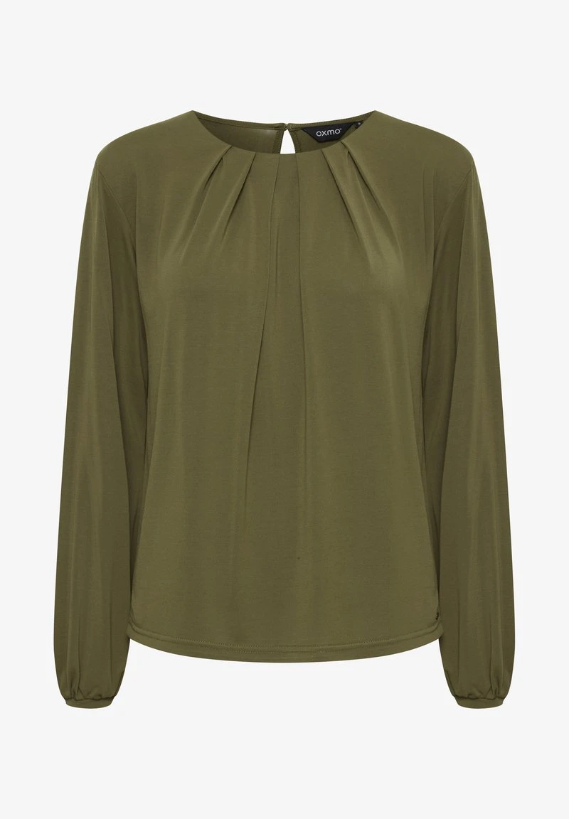 OXMO OXHAL - Bluse - Military Olive 8 OXMO OXHAL - Bluse - Military Olive – Bild 6