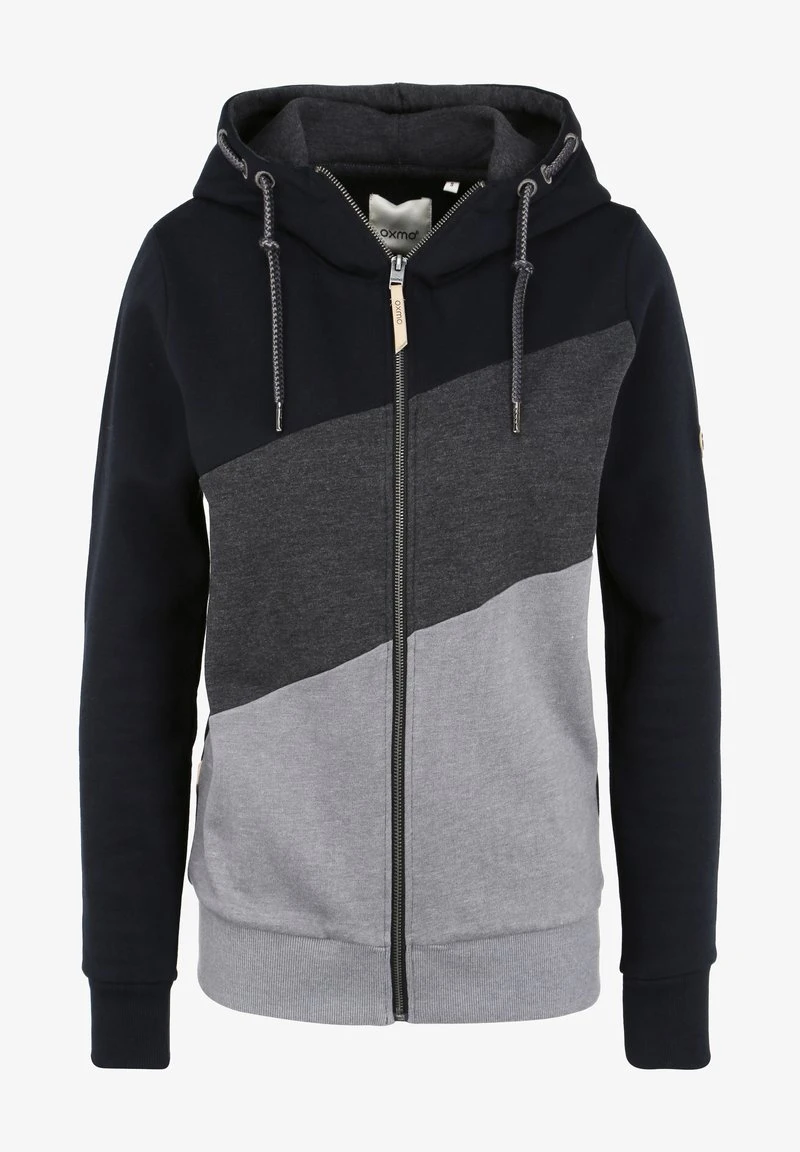 OXMO OXAGGI - Sweatjacke - Black 8 OXMO OXAGGI - Sweatjacke - Black – Bild 6