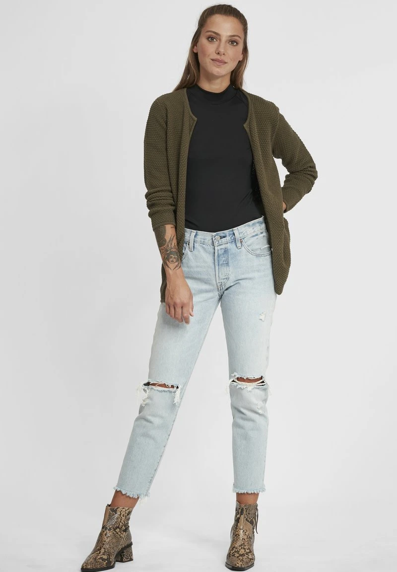 OXMO OXHILDA - Strickjacke - Ivy Green 4 OXMO OXHILDA - Strickjacke - Ivy Green – Bild 2