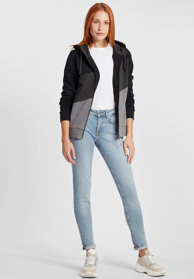 OXMO OXAGGI - Sweatjacke - Black 4 OXMO OXAGGI - Sweatjacke - Black – Bild 2