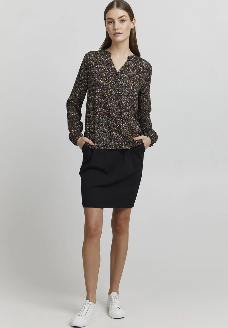 OXMO ELVY - Bluse - Burnt Orange Mix 4 OXMO ELVY - Bluse - Burnt Orange Mix – Bild 2