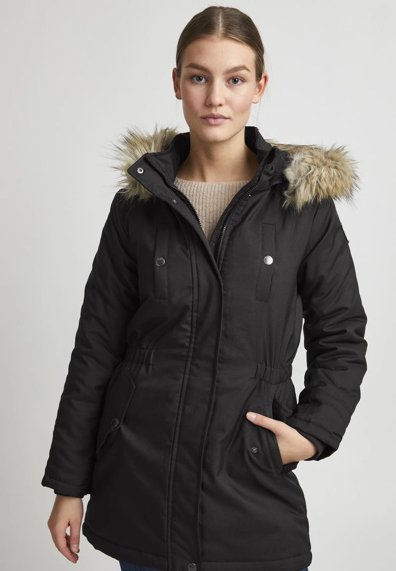 OXMO OXMARIBEL - Wintermantel - Black 3 OXMO OXMARIBEL - Wintermantel - Black