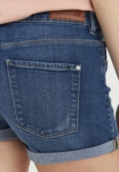 OXMO OXANDREJA - Jeans Shorts - Antique Blue -Oxmo 8947cf8e42eb41d0bde770ad3434a717