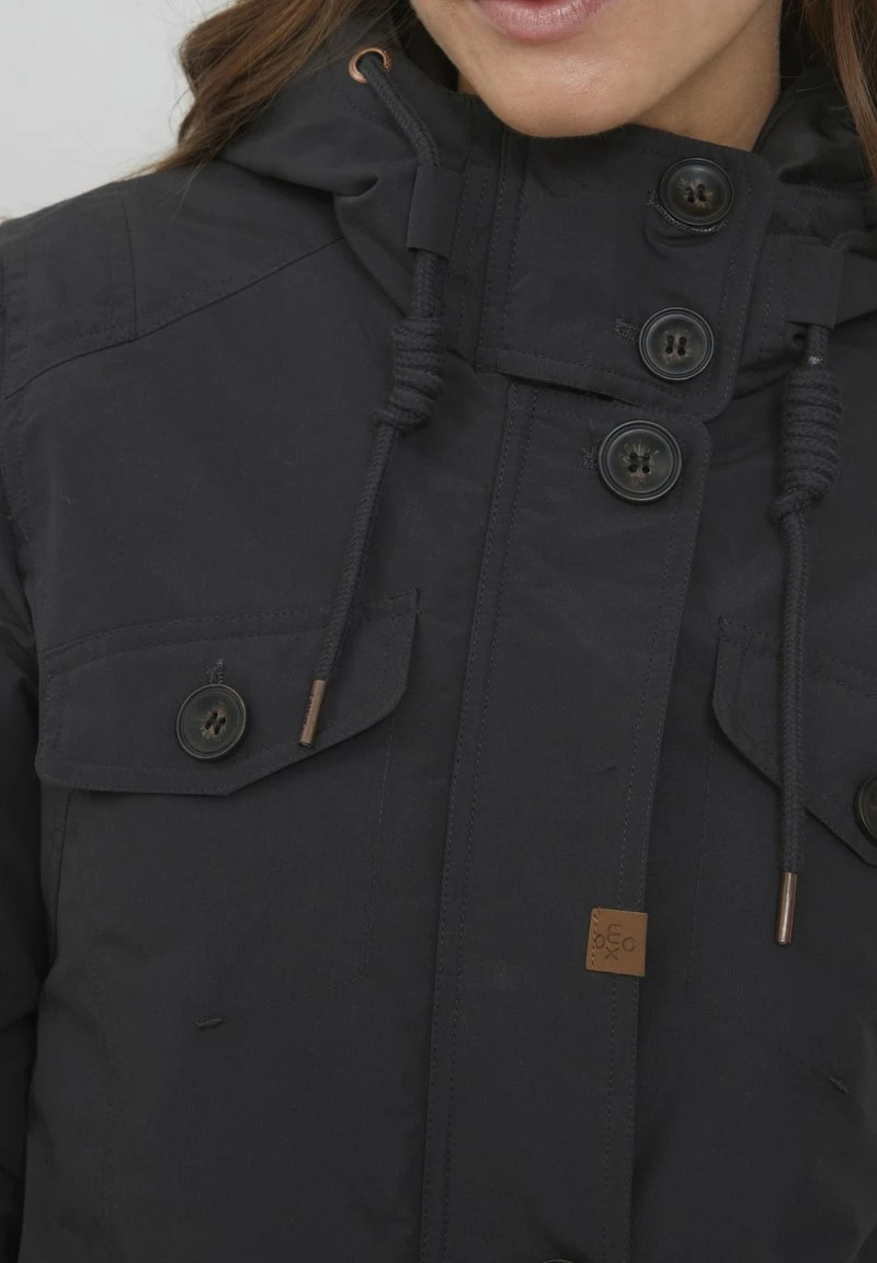 OXMO OXTALA - Wintermantel - Phantom Grey 6 OXMO OXTALA - Wintermantel - Phantom Grey – Bild 4