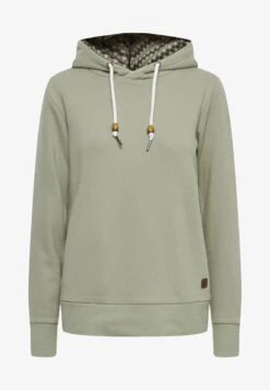OXMO OXULRIKA - Kapuzenpullover - Seagrass -Oxmo 899efe10319745b4aa9042344dcb1ee3