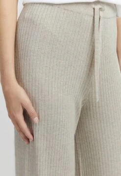 OXMO OXRIE - Stoffhose - Oyster Grey Melange -Oxmo 8b3f1b19de4e48e7bd9f5ded9053d19a