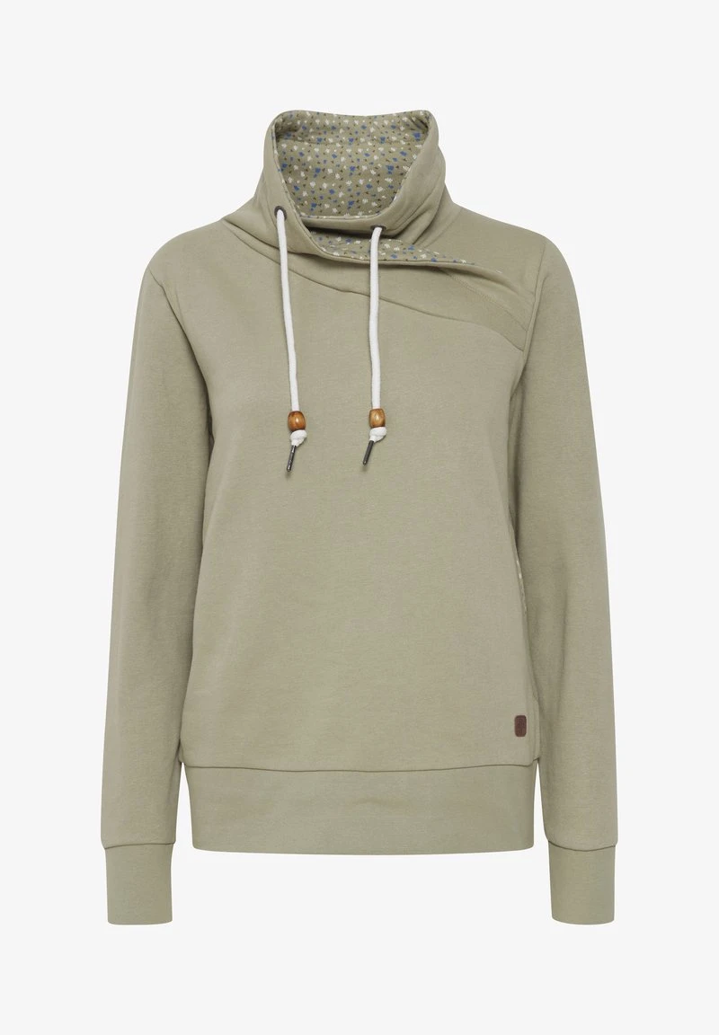 OXMO OXUDINE - Sweatshirt - Seagrass 8 OXMO OXUDINE - Sweatshirt - Seagrass – Bild 6